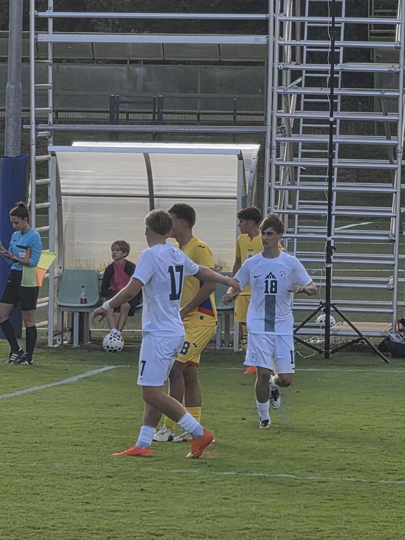 David Janc v dresu SLO U17