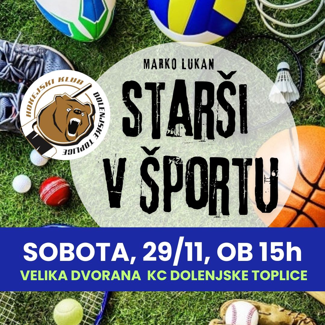 Vabilo na predavanje »Starši v športu« v Dolenjskih Toplicah