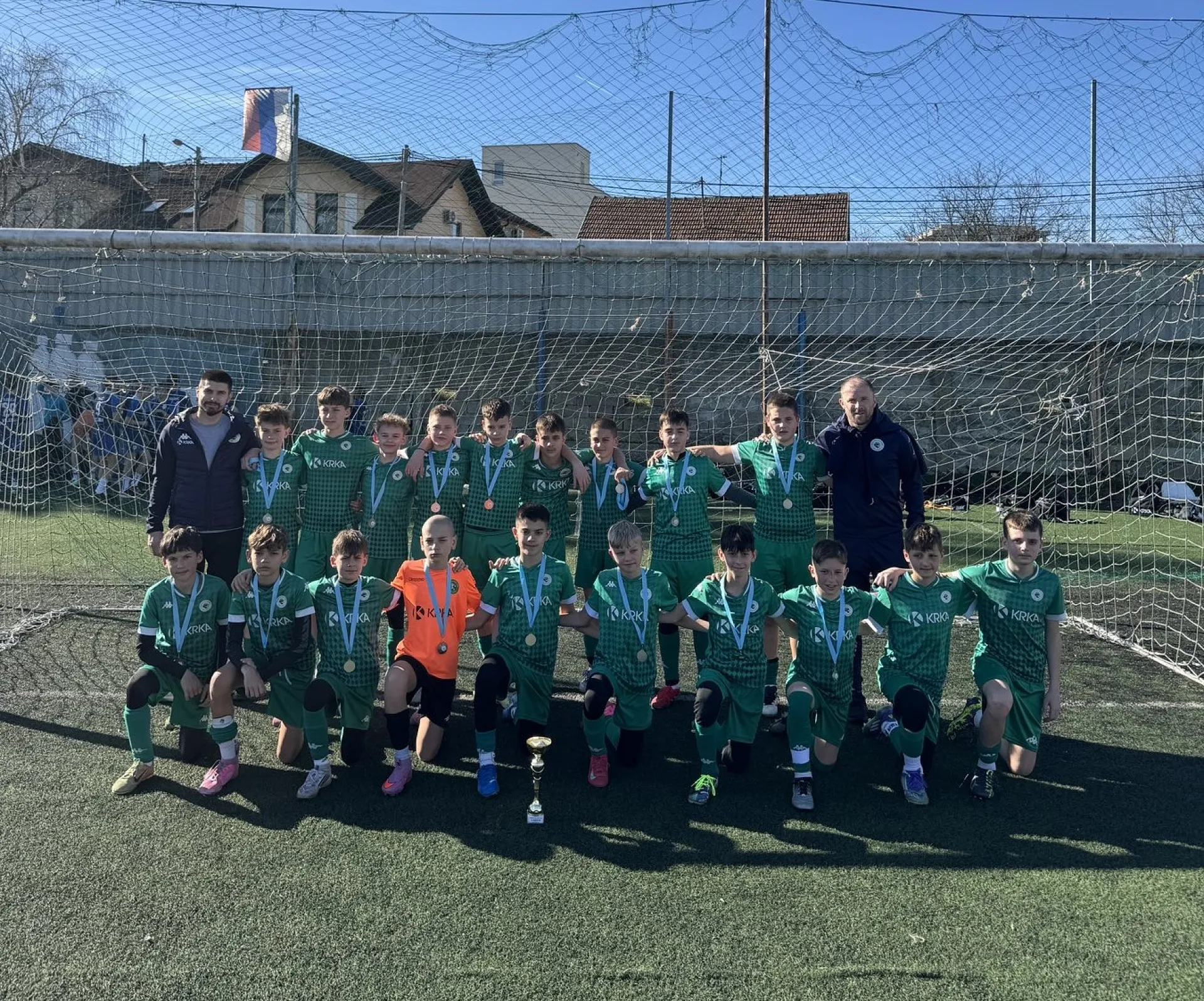 Srebro za U13 v Banja Luki. Ponosni na mlade Krkaše! 🥈⚽️