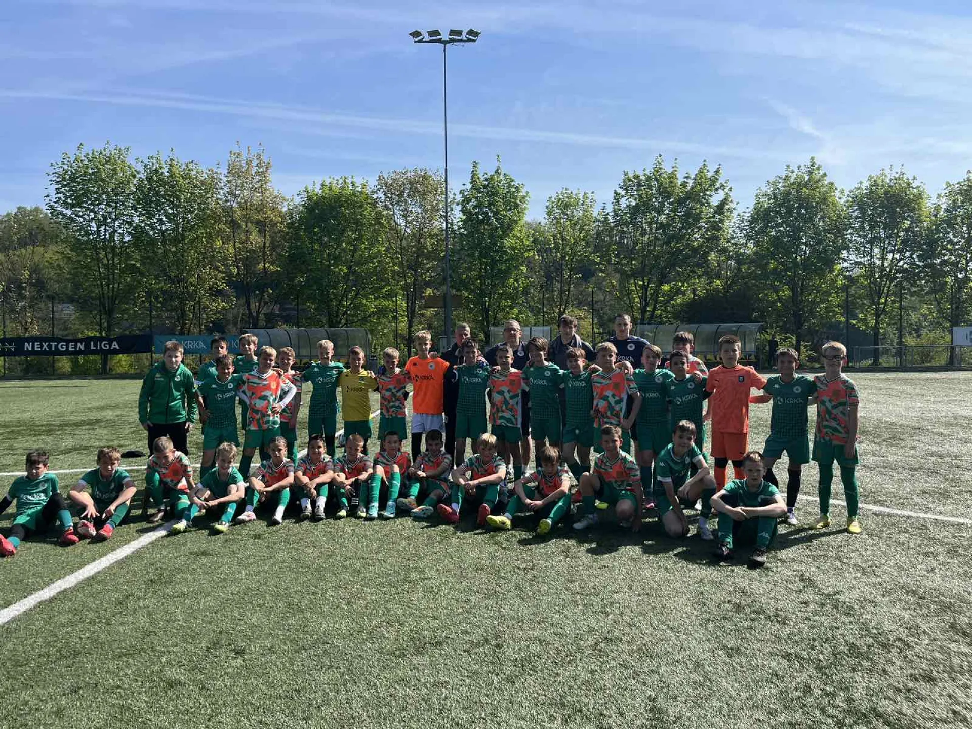 Bojeviti remiji selekcij U15 in U17, mlajši z zmago v Šentjerneju