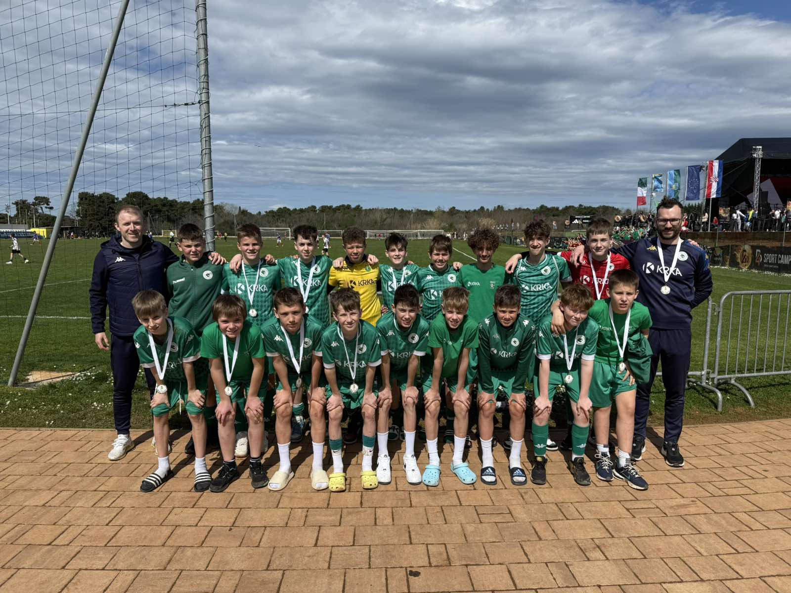 Selekcija U13 uspešno zaključila turnir Umag Trophy 2025